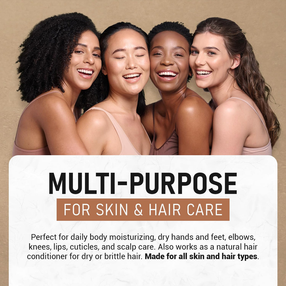 Raw, Pure Shea Butter for Deep Moisture & Everyday Skin Care