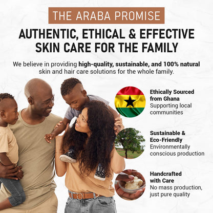 Raw, Pure Shea Butter for Deep Moisture & Everyday Skin Care